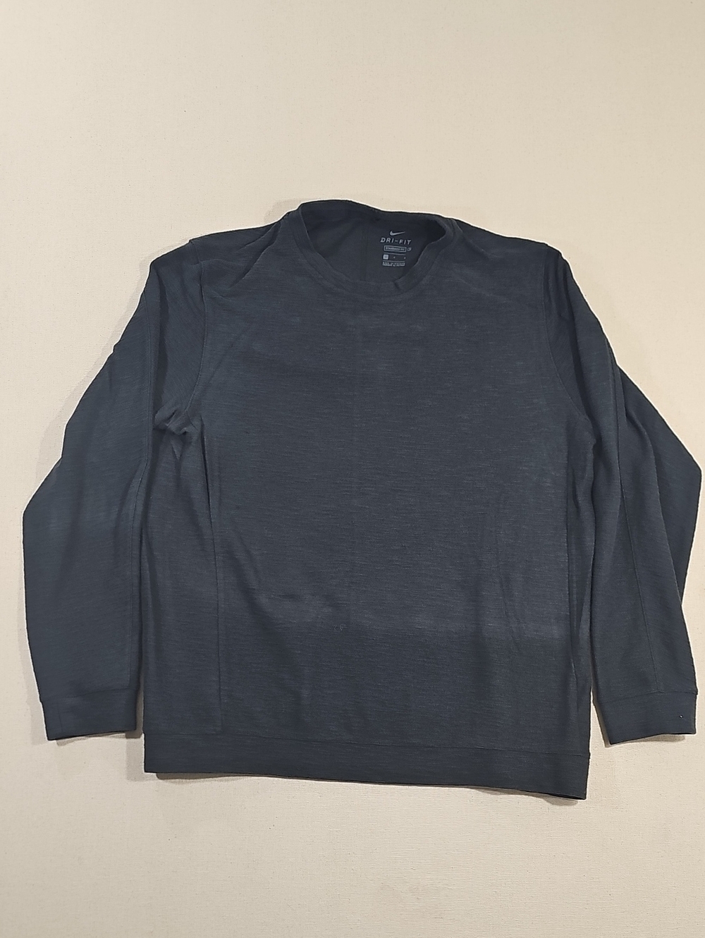 Nike Men's Crewneck Sweatshirt - Dark Gray/Black